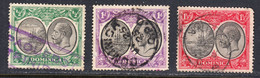 Dominica 1923-33 Cancelled, Sc# ,SG 71,72,74 - Dominique (...-1978)