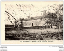 CPA (Réf: J212) LA VILLEDIEU (VIENNE 86) LE CHÂTEAU GAILLARD - La Villedieu Du Clain