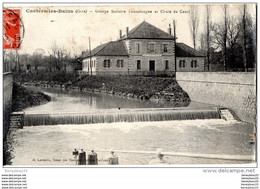 CPA (Réf :J091) Castéra-les-Bains (GERS 32) Groupe Scolaire Lannelongue Et Chute Du Canal - Castera