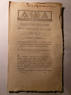 BULLETIN DES LOIS De 1794 - GOUPILLEAU DE FONTENAY PROJEAN - MIOT - ARMEE SAMBRE ET MEUSE - ARMEE MOSELLE - Decrees & Laws