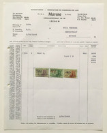 Factuur Schoenen Mareno Izegem 1968 - Textilos & Vestidos