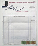 Factuur Drukkerij Nonkel Izegem 1963 - Imprimerie & Papeterie