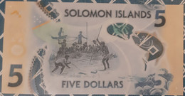 Solomon Islands 5$ 2019 Pnew UNC - Isola Salomon