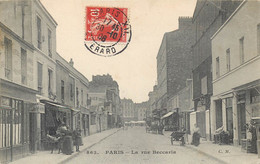 75012 - PARIS - La Rue Beccaria En 1908 - CM 863 - Arrondissement: 12