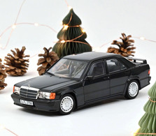 Norev - MERCEDES-BENZ 190 E 2.3-16 W201 1984 Noir Métallisé Réf. 183830 Neuf NBO 1/18 - Norev