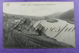Lustin La Meuse , I'lle Et Le Chemin De Fer .N° 2537 Edit. Hermans - Profondeville