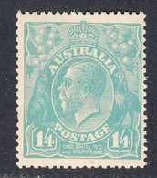 Australia 1918-23 Mint No Hinge, Wmk 5, Pale Blue, See Notes, Sc# ,SG 66 - Neufs