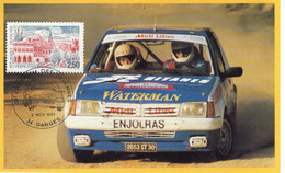 Carte Maximum - France - 34e Rallye Criterium Des Cevennes - Peugeot 205GTi - Rally Racing
