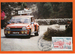 Carte Maximum - France - 34e Rallye Criterium Des Cevennes - Renault 5 Maxi - Rally Racing