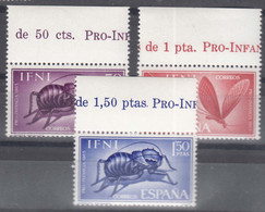 Ifni Animals Insects Bugs1965 Mi#241-243 Mint Never Hinged - Ifni