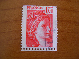 France  Obl   N° 1972 Du Carnet Complètement Excentré - Used Stamps