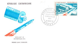 N°290 N -FDC République Centrafricaine -intersat IV- - Afrique