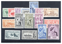 FALKLANDINSELN, Michel No.: 97-98 MH, Cat. Value: 383€ - Other & Unclassified