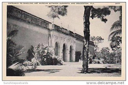 Florida Sarasota Ringling Art Museum Entrance - Sarasota