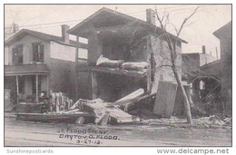 Ohio Dayton Flood Scene Flood March 1913 - Dayton
