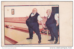 Bowling Humour Fat Men Bowling A Poodle - Boliche