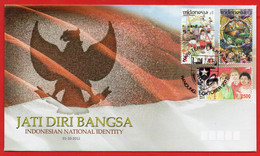 #45- INDONESIA FDC, INDONESIAN NATIONAL IDENTITY. 01.10.2012 - Indonesia