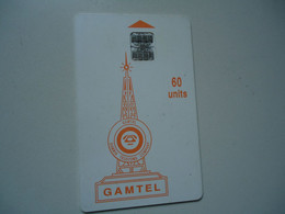 GAMBIA USED CARDS  OLD TELECOM  EMBLEM - Gambia