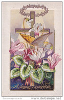 Joyous Eastertide With Beautiful Butterfly Embossed 1910 - Papillons