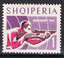 Albania 1965, Sport - Shooting Championship Mi#934 Mint Never Hinged - Albanië