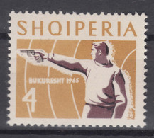 Albania 1965, Sport - Shooting Championship Mi#937 Mint Never Hinged - Albanien