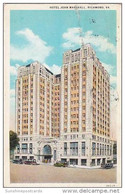 Virginia Richmond Hotel John Marshall 1930 - Richmond