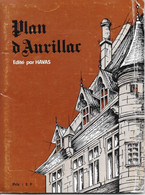 Plan Des Rues D'Aurillac (Cantal) 1975 Environ - Edité Par Havas - Otros & Sin Clasificación