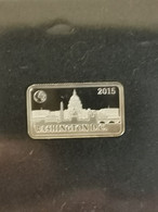 1/2 DOLLAR LINGOT ARGENT 2,5 G / ILE SALOMON / WASHINGTON DC LE CAPITOLE / CERTIFICAT - Solomoneilanden