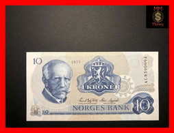 NORWAY 10 Kroner 1977  P. 36   UNC - Noorwegen