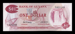 Guyana 1 Dollar 1966-1992 Pick 21d SC UNC - Guyana