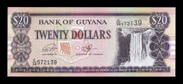 Guyana 20 Dollars 2016 Pick 30f SC UNC - Guyana