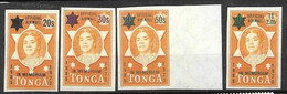 Tonga Official Airmail Set Mlh * (19 Euros) 1971 - Tonga (1970-...)