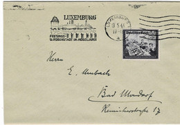 1944, 24 Pfg. Kameradschaft, Klarer Werbe-Stp. " Luxemburg " , A6226 - 1940-1944 German Occupation