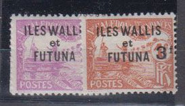 WALLIS     1927   TAXE  N°  9 / 10    ( Neuf Avec Chariere )   COTE  44 € 00     ( S 151 ) - Postage Due