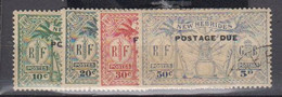 Nouvelles Hébrides     1925   TAXE  N°  6 / 9      COTE        30 € 00     ( S 152 ) - Portomarken