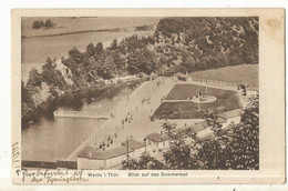 CPA , Allemagne, N°681, Weida I. Thûr , Blick Auf Das Sommerbad , Ed. Paul Brômel - Weida