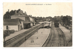 Saint André Le Gaz- La Gare - Saint-André-le-Gaz