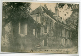 39 VILLERS FARLAY Carte RARE Maison Perrot ( Nord ) écrite En 1913    D01 2019 - Villers Farlay