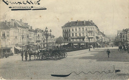 SCHAERBEEK : Place Lieds - TRES RARE VARIANTE - Cachet De La Poste 1912 - Schaarbeek - Schaerbeek
