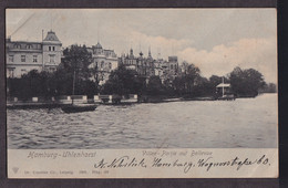 GERMANY - Hamburg-Uhlenhorst Villen-Partie Auf Bellevue / Dr. Trenkler / Postcard Circulated - Noord