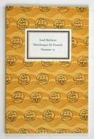 Insel-Bücherei - Mitteilungen Für Freunde - Nummer 13 - März 1996 - Gedichten En Essays