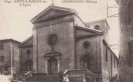 St-laurent-de-chamousset L'église - Saint-Laurent-de-Chamousset