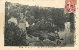 Dép 79 - Thouars - Col De Crevant Et Vallée Du Thouet - F.M. Timbre Franchise Militaire - état - Thouars