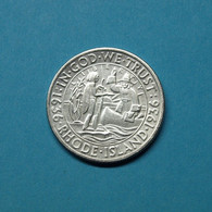 USA 1936 D 1/2 Dollar Rhode Island 900er Silber (Fok2/3 - Sonstige