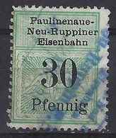 Old Germany Railway Parcel Paulinenauer-Neu Rupiner 30pf.Used Trains/Railways/Eisenbahnmarken - Revenue Stamps