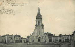 Dép 79 - Thenezay - Place De L'Eglise - état - Thenezay