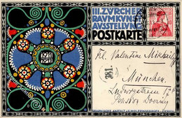Diveky, Josef (WW-Künstler) III. Züricher Raumkunst Ausstellung 1911/12 I-II Expo - Wiener Werkstaetten