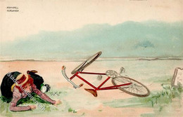 Kirchner, R. Frau Fahrrad  I-II Cycles - Kirchner, Raphael