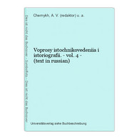 Voprosy Istochnikovedeniia I Istoriografii. - Vol. 4 - (text In Russian) - Langues Slaves