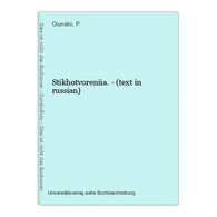 Stikhotvoreniia. - (text In Russian) - Langues Slaves